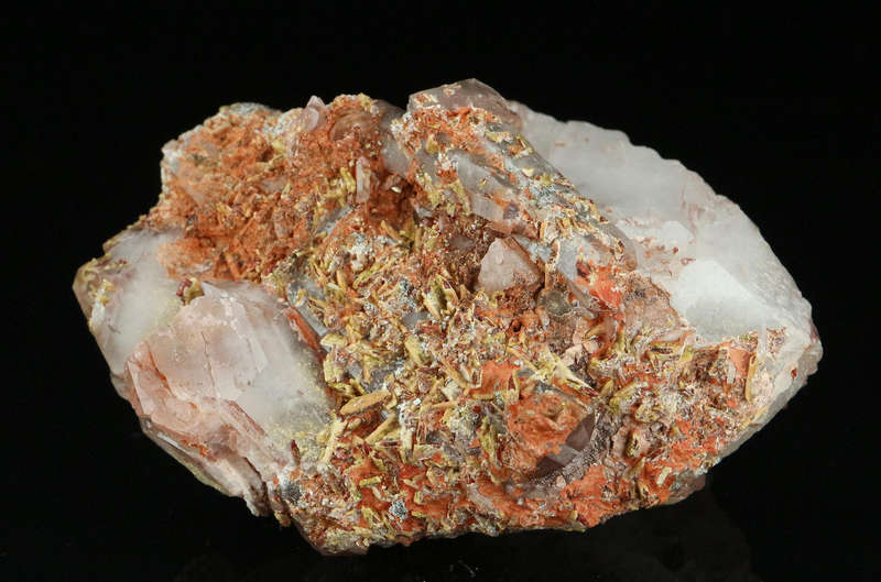 Epidote included Quartz, Artonvilla Mine, Musina, South Africa