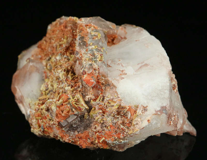 Epidote included Quartz, Artonvilla Mine, Musina, South Africa
