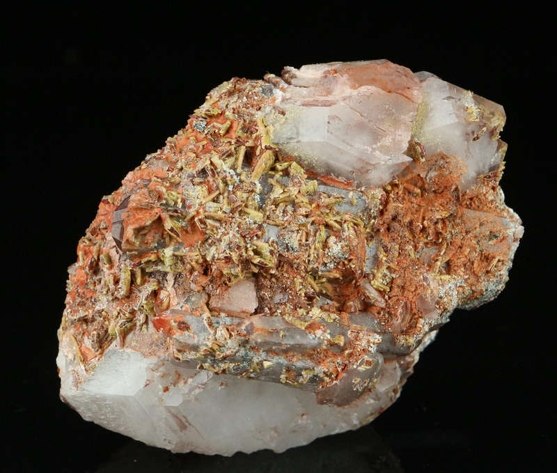 Epidote included Quartz, Artonvilla Mine, Musina, South Africa