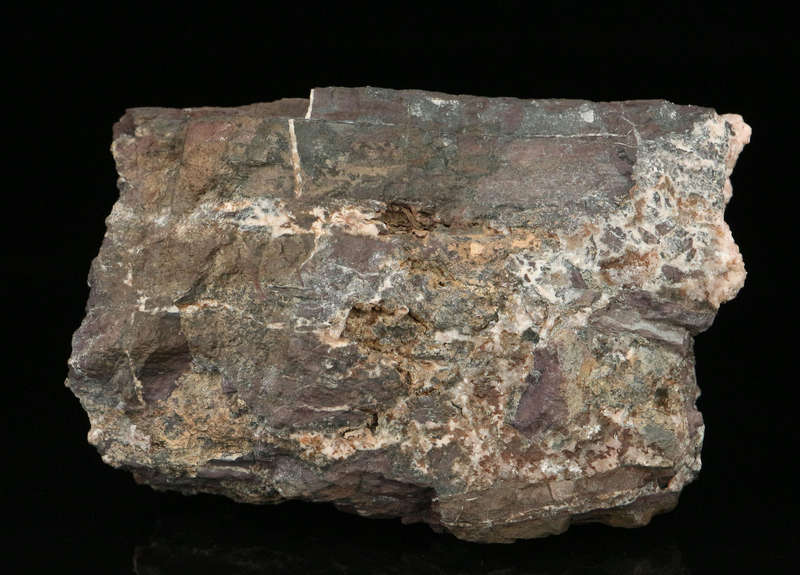 Baryte on Rhodochrosite,"N'Chwaning II Mine, Kalahari Manganese Field, Northern Cape, South Africa "