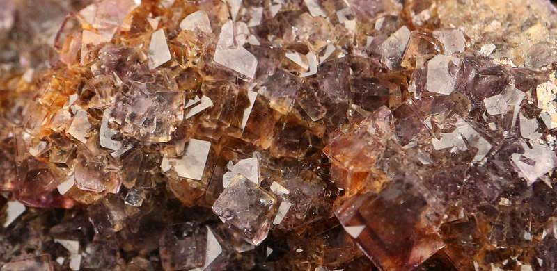 Purple Fluorite Cluster, Okoruso Mine, Namibia