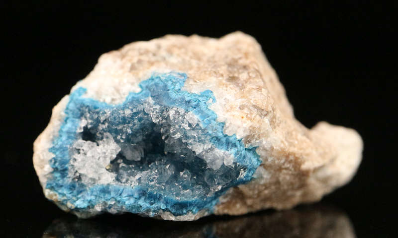Quartz on Shattuckite, Kaokoveld Region, Namibia