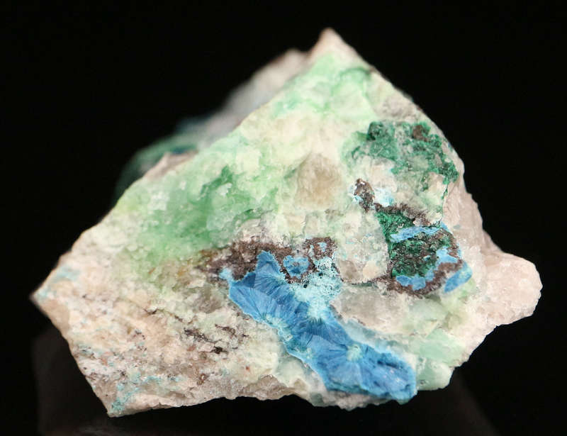 Malachite & Shattuckite, Kaokoveld Region, Namibia