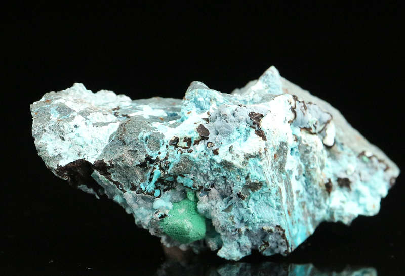 Malachite on Matrix, Skorpion Mine, Karas Region, Namibia
