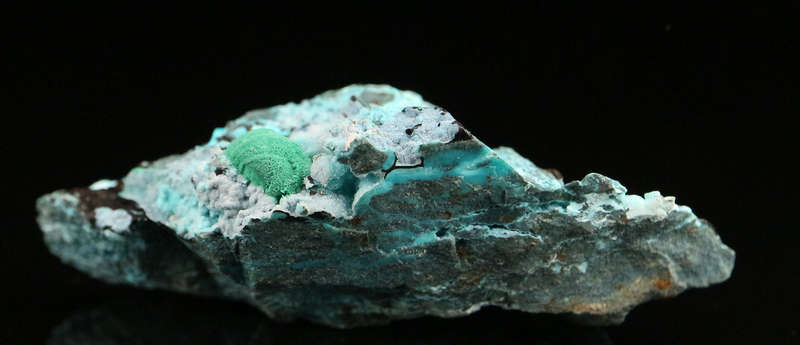 Malachite on Matrix, Skorpion Mine, Karas Region, Namibia