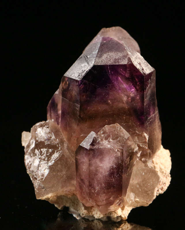 Amethyst Incl Quartz Cluster, Brandberg Mnt, Namibia