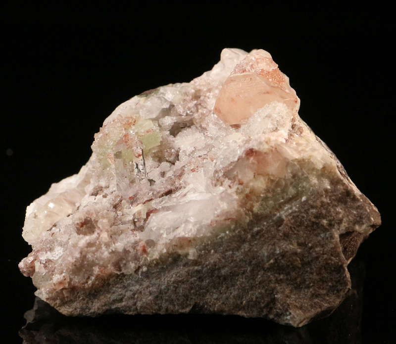 Quartz and Calcite on Matrix, Gobobosebberge Mnt, Namibia