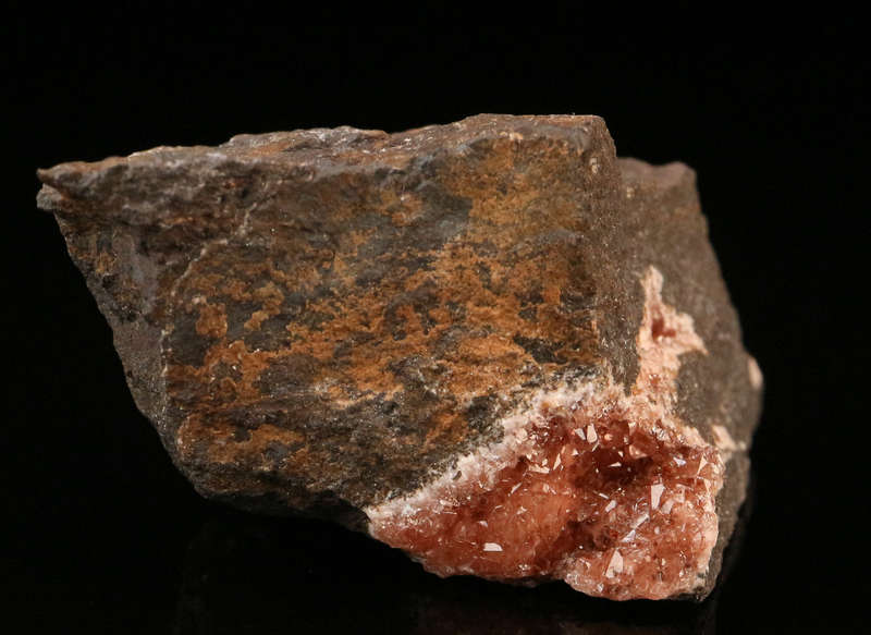 Rhodochrosite on Matrix, N'Chwaning II, Northern Cape, South Africa