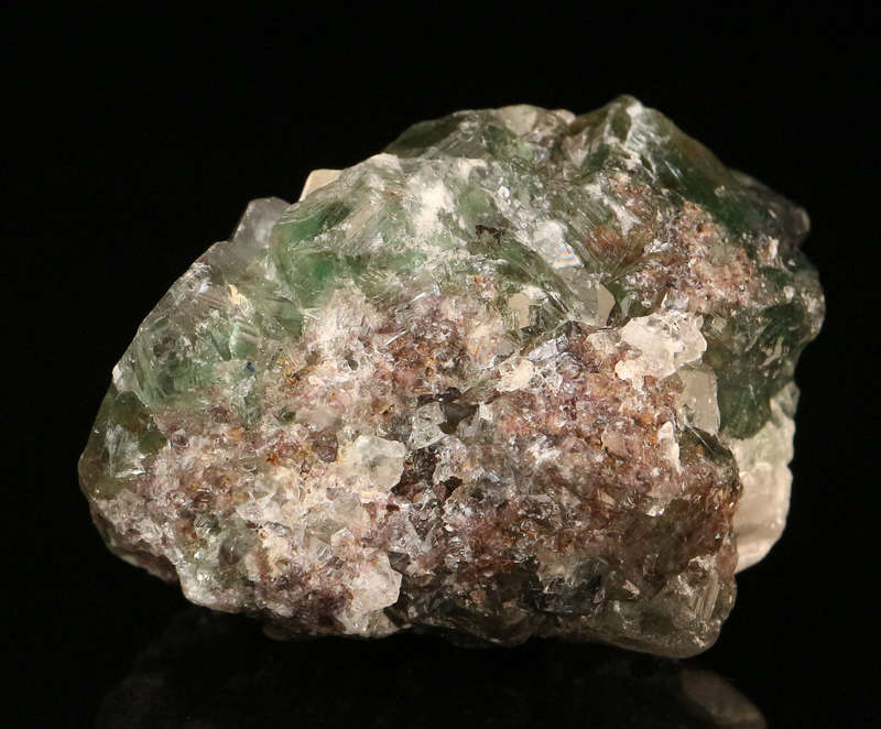 Quartz on Fluorite, Okoruso Mine, Namibia