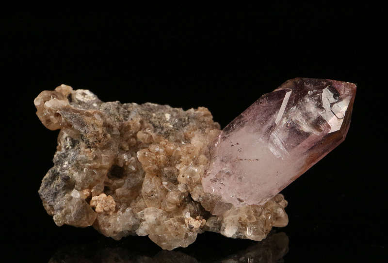Amethyst Quartz on Matrix, Gobobosebberge Mnt, Namibia