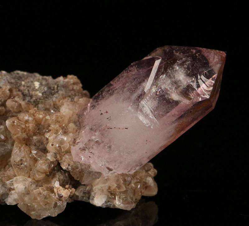 Amethyst Quartz on Matrix, Gobobosebberge Mnt, Namibia