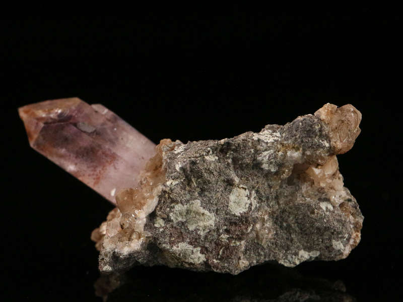 Amethyst Quartz on Matrix, Gobobosebberge Mnt, Namibia