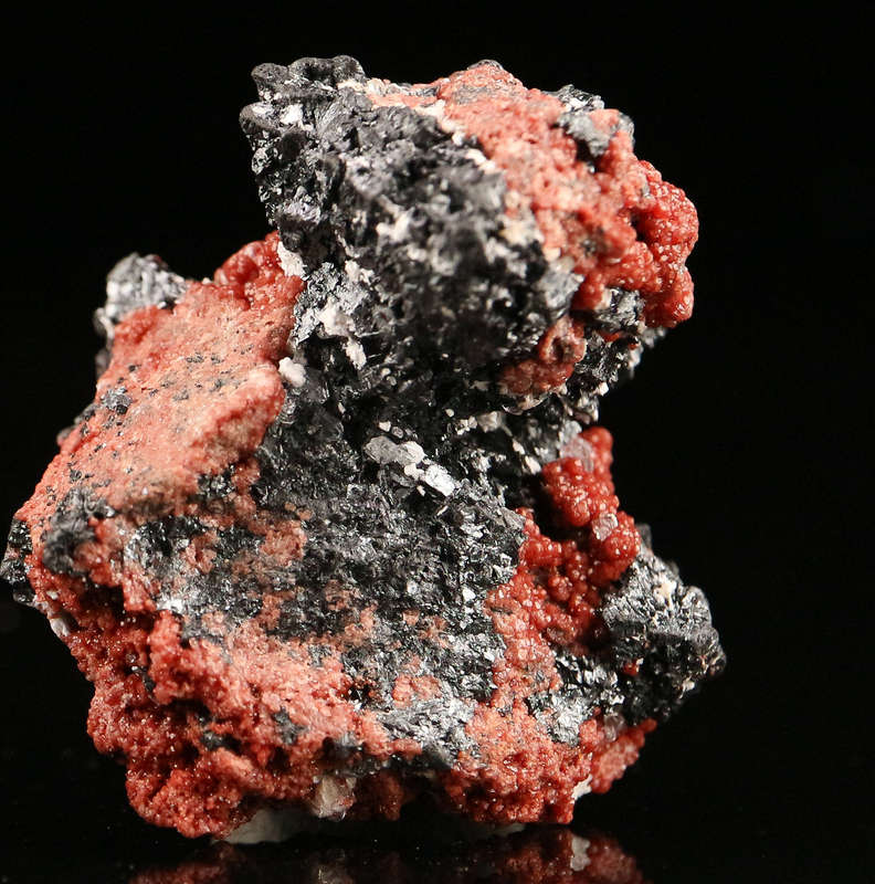 Andradite & Hausmannite, N'Chwaning II, Northern Cape, South Africa