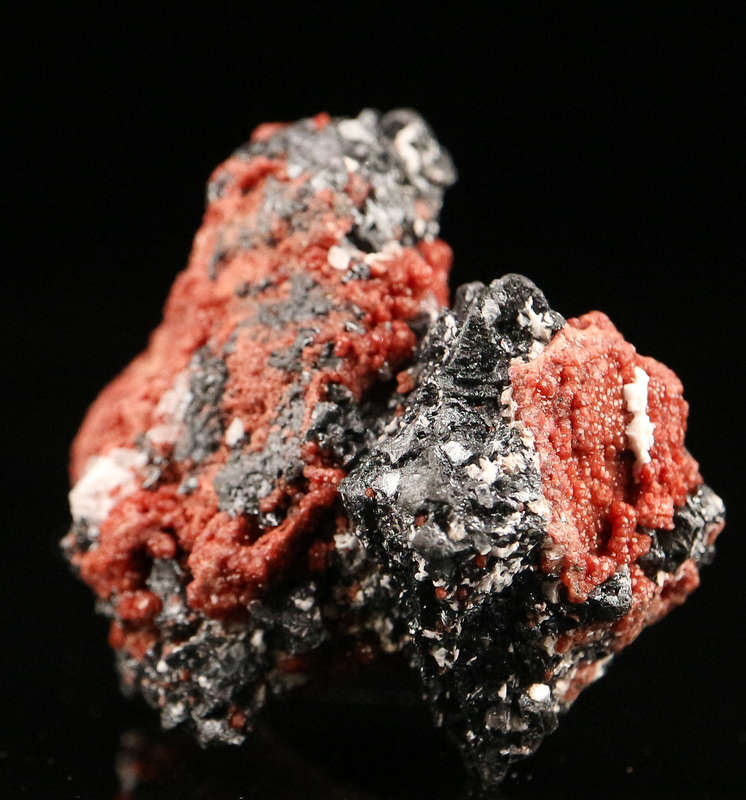 Andradite & Hausmannite, N'Chwaning II, Northern Cape, South Africa