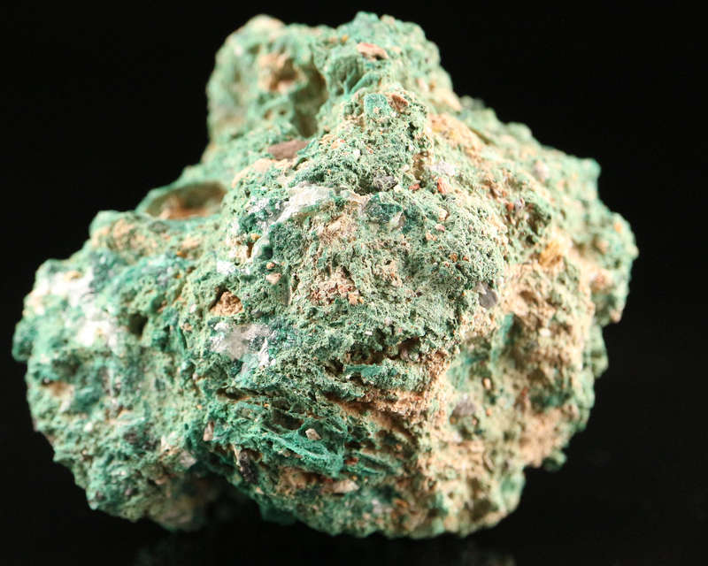 Cerussite on Malachite, Kimbedi, Mindouli, Brazzaville, Congo