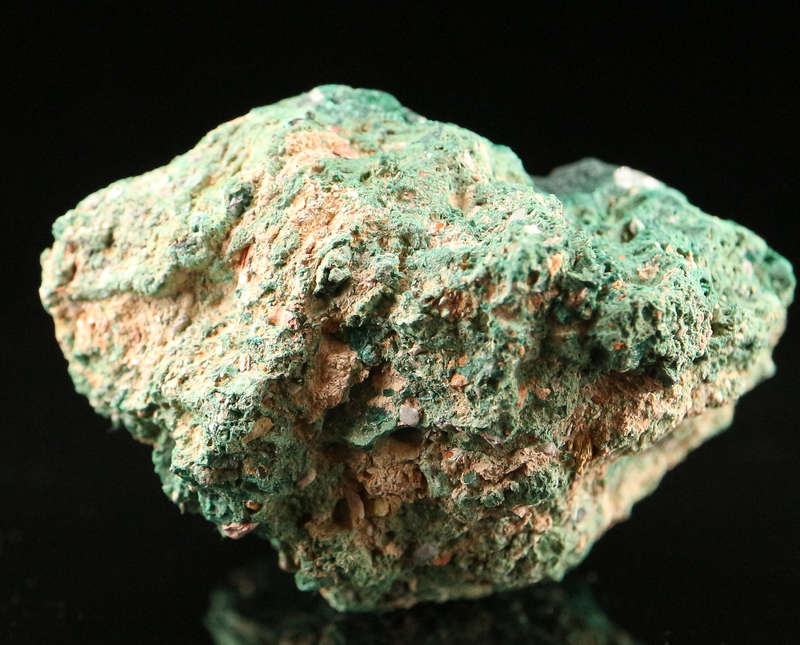 Cerussite on Malachite, Kimbedi, Mindouli, Brazzaville, Congo