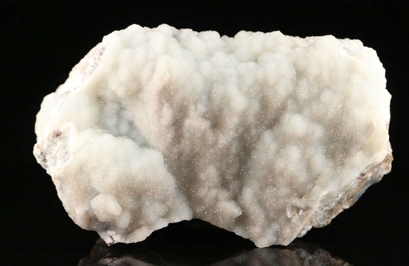 Quartz on Smithsonite, Skorpion Mine, Karas Region, Namibia