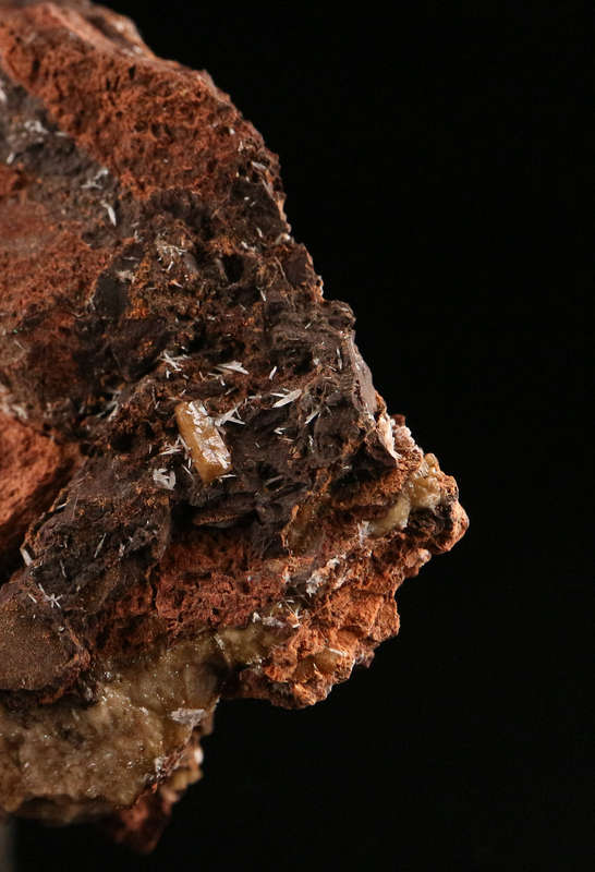 Olmiite on Matrix, N'Chwaning II, Northern Cape, South Africa