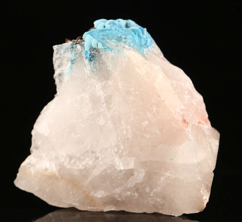 Shattuckite on Matrix, Kaokoveld Region, Namibia