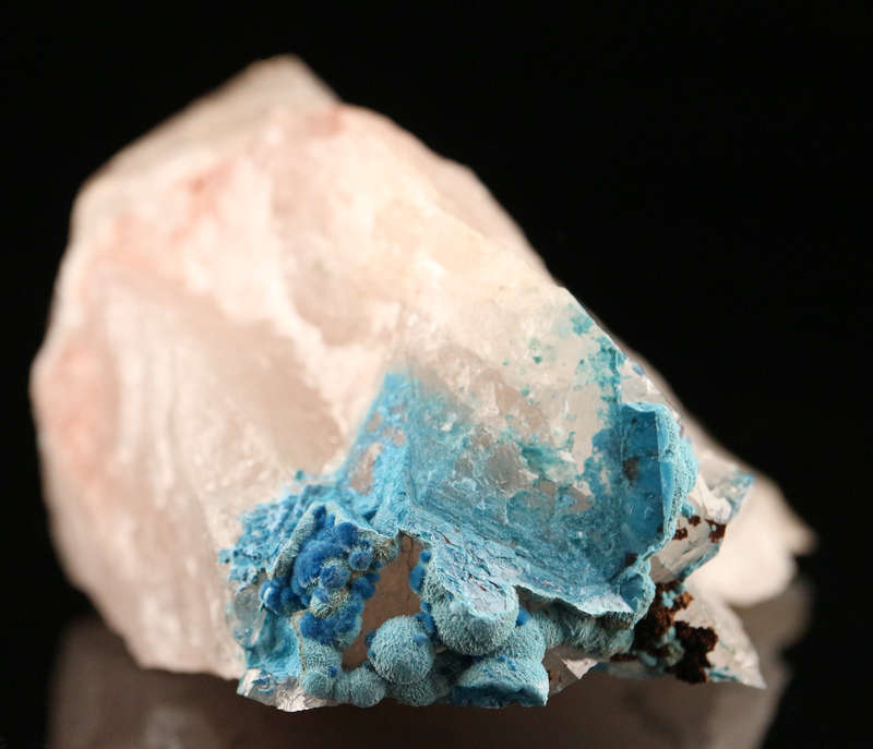 Shattuckite on Matrix, Kaokoveld Region, Namibia