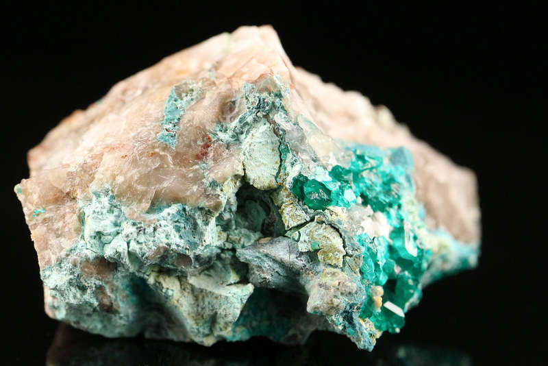 Dioptase & Shattuckite, Kaokoveld Region, Namibia