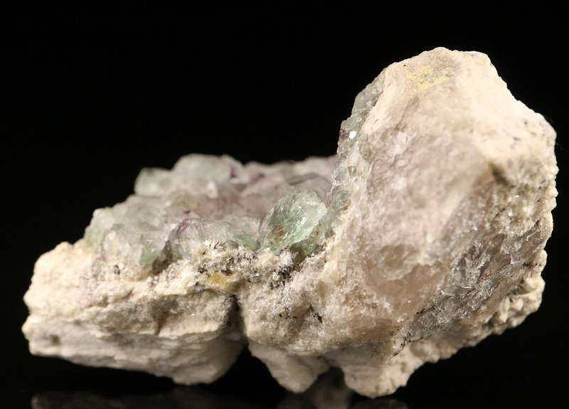 Fluorite on Feldspar, Erongo Mnt Region, Namibia