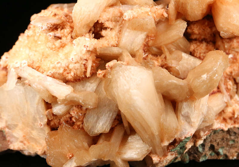 Stilbite xls on Matrix, Grootberg, Namibia