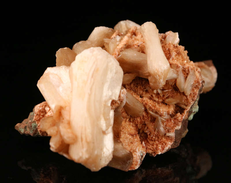 Stilbite xls on Matrix, Grootberg, Namibia