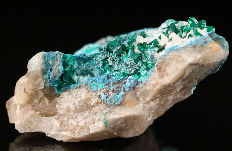 Dioptase & Shattuckite, Kaokoveld Region, Namibia