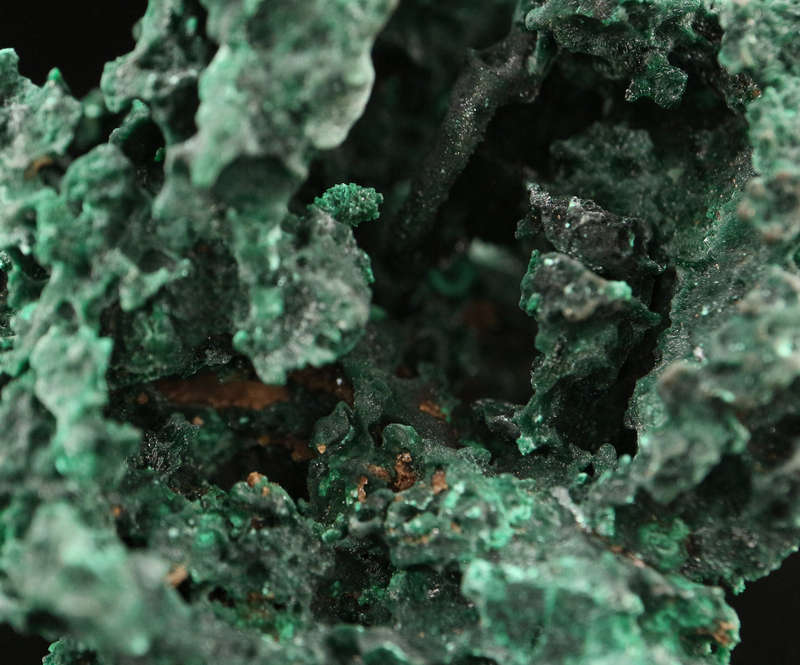 Malachite Cluster, Mashamba West Mine, DRC