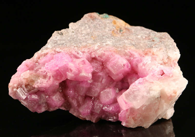 Cobaltoan Calcite on Matrix, Mashamba West Mine, DRC