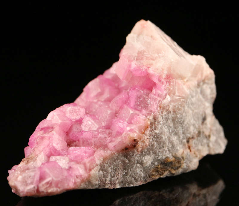 Cobaltoan Calcite on Matrix, Mashamba West Mine, DRC