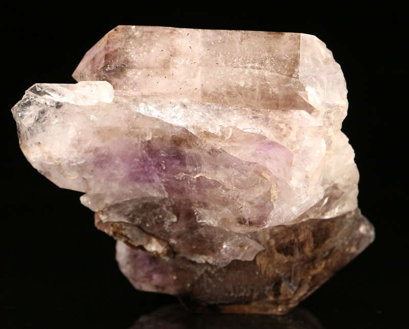 Amethyst Smoky Quartz Cluster, Gobobosebberge Mnt, Namibia