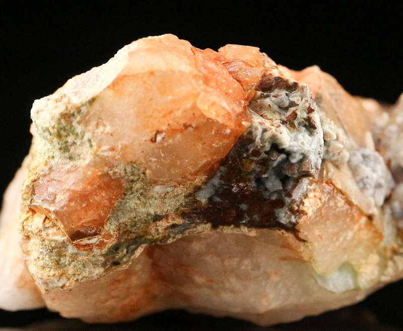 Quartz Drusy on Matrix, Artonvilla Mine, Musina, South Africa