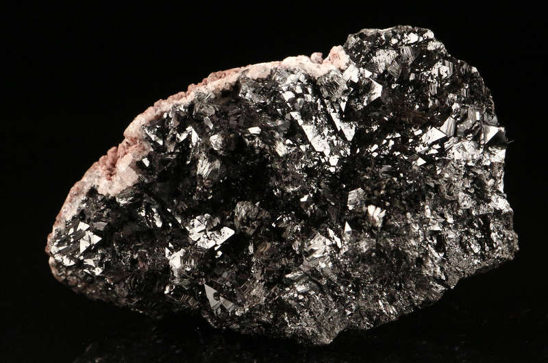 Hausmannite Cluster, "N'Chwaning II Mine, Kalahari Manganese Field, Northern Cape, South Africa "