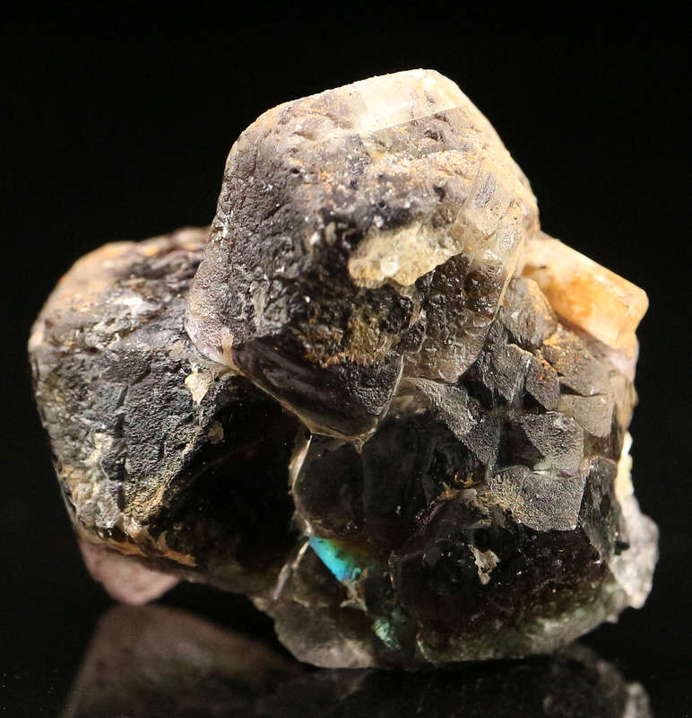 Goshenite on Fluorite Cluster, Erongo Mnt Region, Namibia