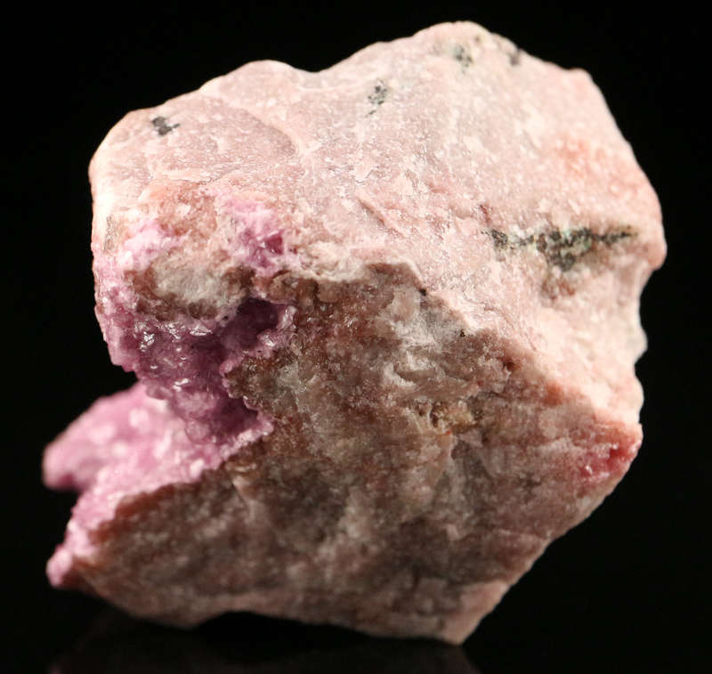 Cobaltoan Calcite on Matrix, Mashamba West Mine, DRC