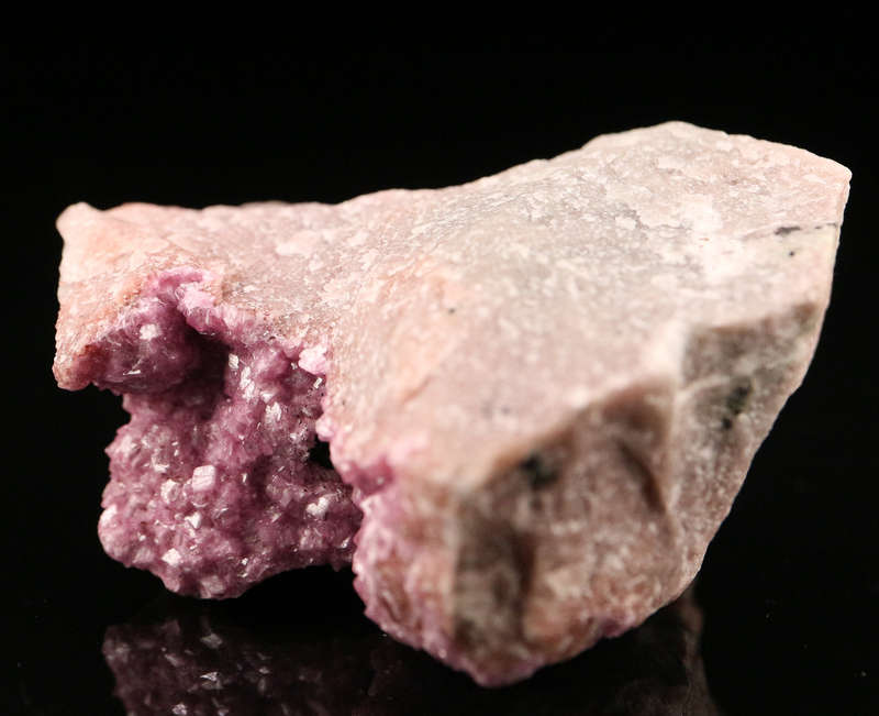 Cobaltoan Calcite on Matrix, Mashamba West Mine, DRC