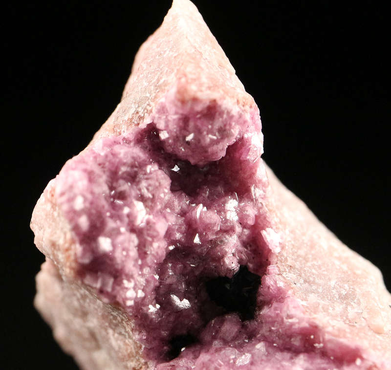 Cobaltoan Calcite on Matrix, Mashamba West Mine, DRC