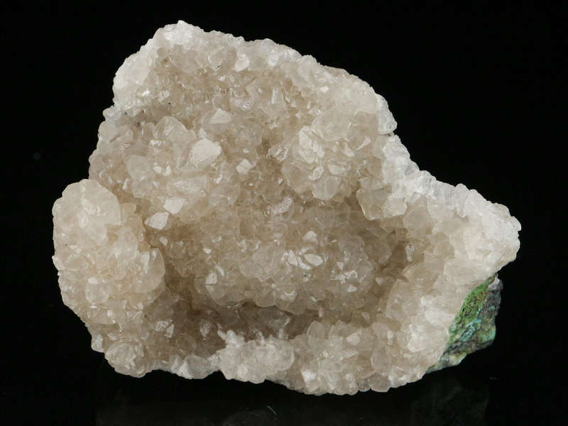 Calcite on Duftite, Tsumeb Mine, Namibia