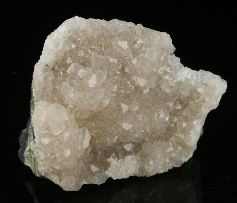 Calcite on Duftite, Tsumeb Mine, Namibia