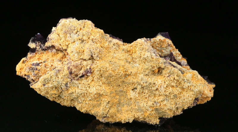 Grape Jelly Fluorite on Matrix, Damaraland, Palmwag, Erongo, Namibia