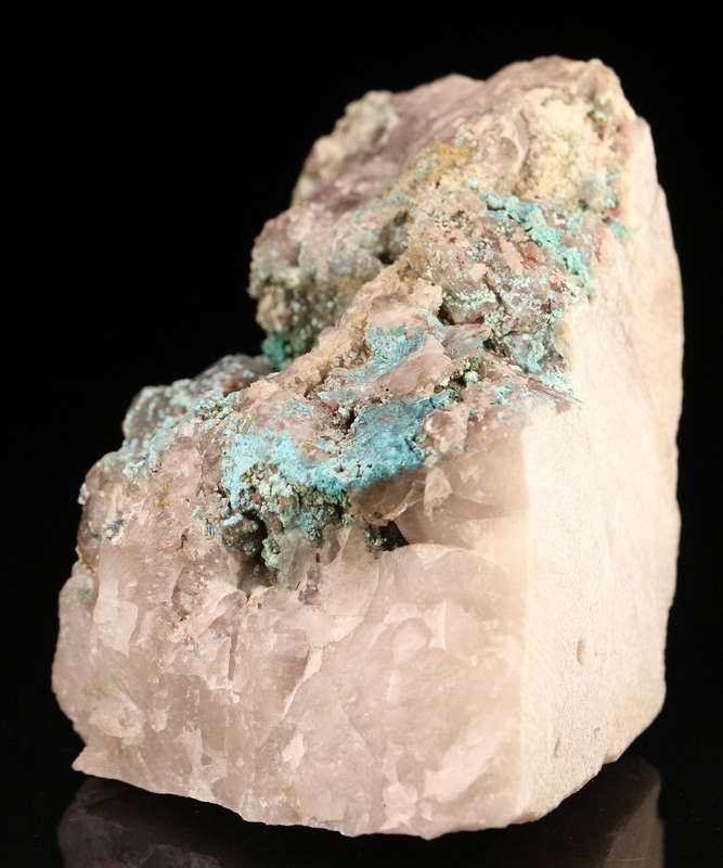 Shattuckite on Shattuckite incl Quartz, Kaokoveld Region, Namibia