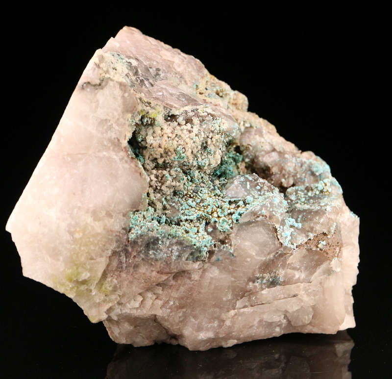 Shattuckite on Shattuckite incl Quartz, Kaokoveld Region, Namibia