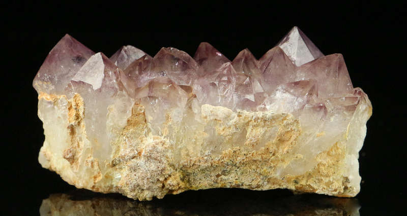 Amethyst Star Quartz Cluster, Orange River Area, Northern Cape, South Africa