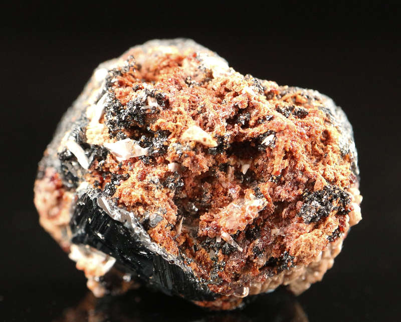 Andradite on Hematite, Wessels Mine, Northern Cape, South Africa