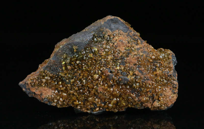 Sturmanite on Matrix, "N'Chwaning II Mine, Kalahari Manganese Field, Northern Cape, South Africa "