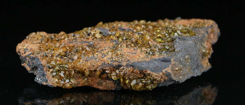 Sturmanite on Matrix, "N'Chwaning II Mine, Kalahari Manganese Field, Northern Cape, South Africa "
