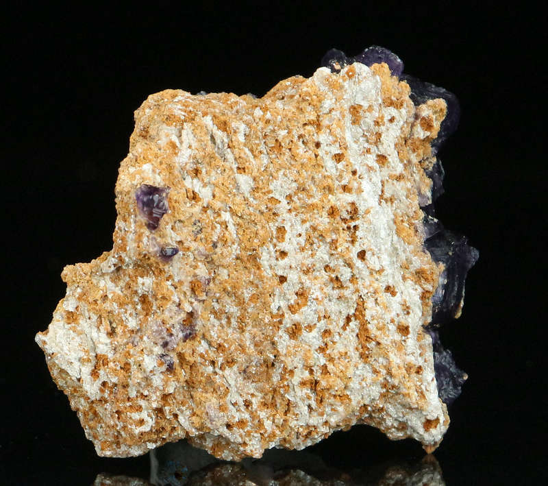 Grape Jelly Fluorite on Matrix, Damaraland, Palmwag, Erongo, Namibia