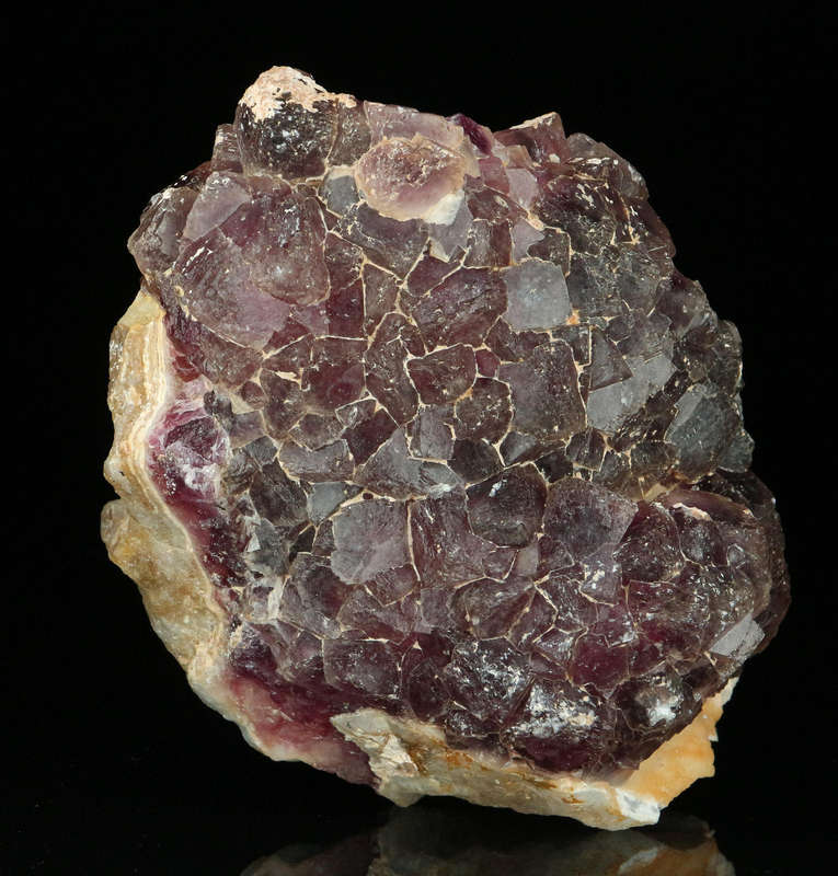 Purple Fluorite on Matrix, Noordoewer, Namibia